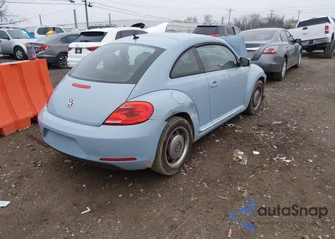 2013 Volkswagen Beetle 2.5L из США, поврежденный, VIN 3VWJX7AT8DM640037